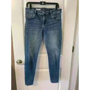 Women's KUT From the Kloth High Rise Toothpick Skinny Denim Jeans Size 10S *FLAW
